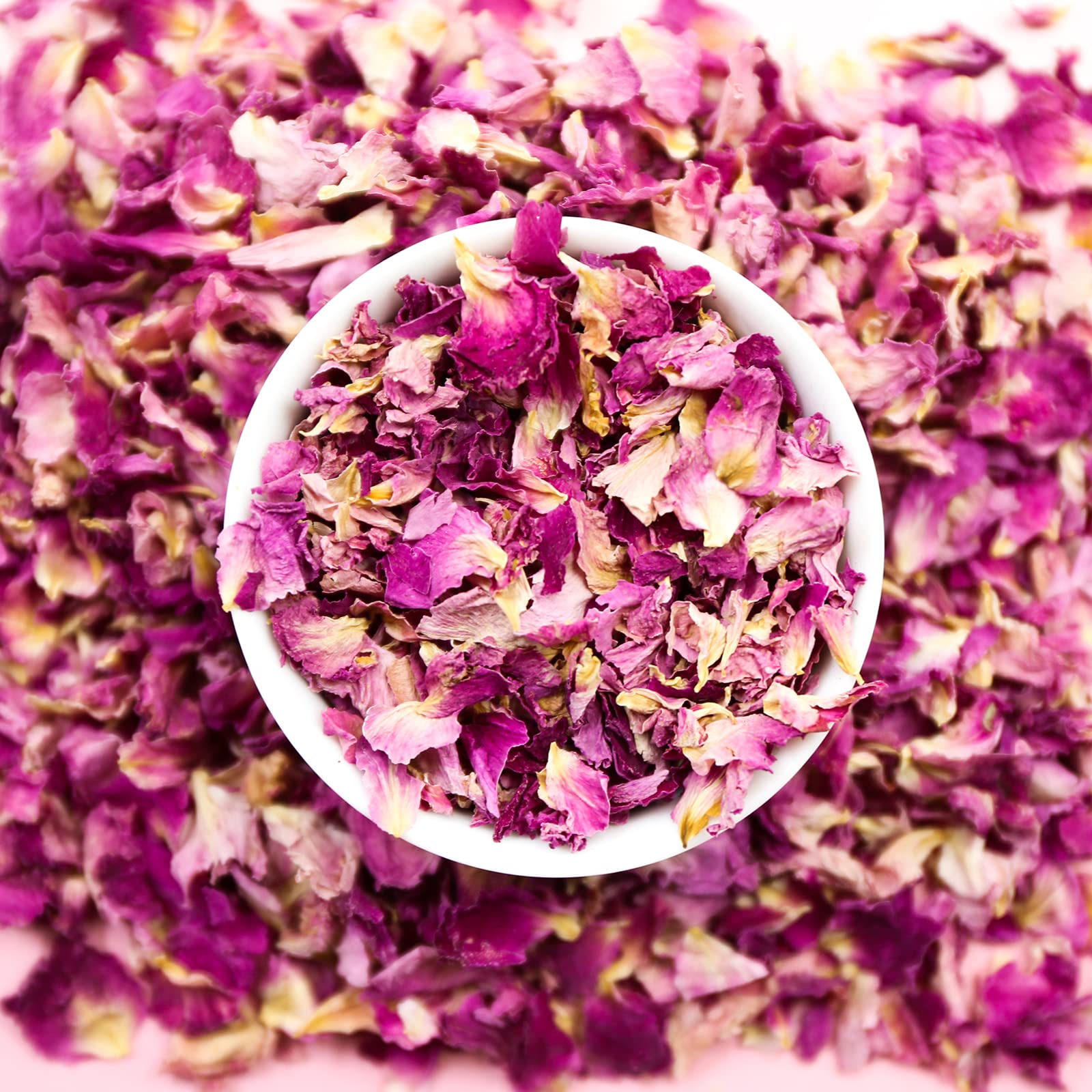 Close-up of TEARELAE rose petals showing natural color and fragrance.