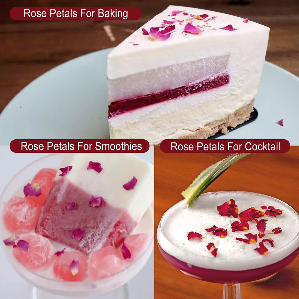 DIY crafts benefit from TEARELAE rose petals’ natural color.