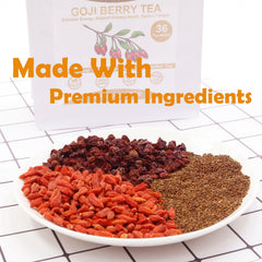 TEARELAE semen-dodder-schisandra ingredients image highlights traditional herbal components.