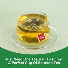 TEARELAE soursop leaves tea packaging highlights Thailand origin