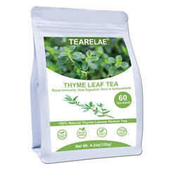 TEARELAE thyme tea bags 60-count for a soothing caffeine-free cup