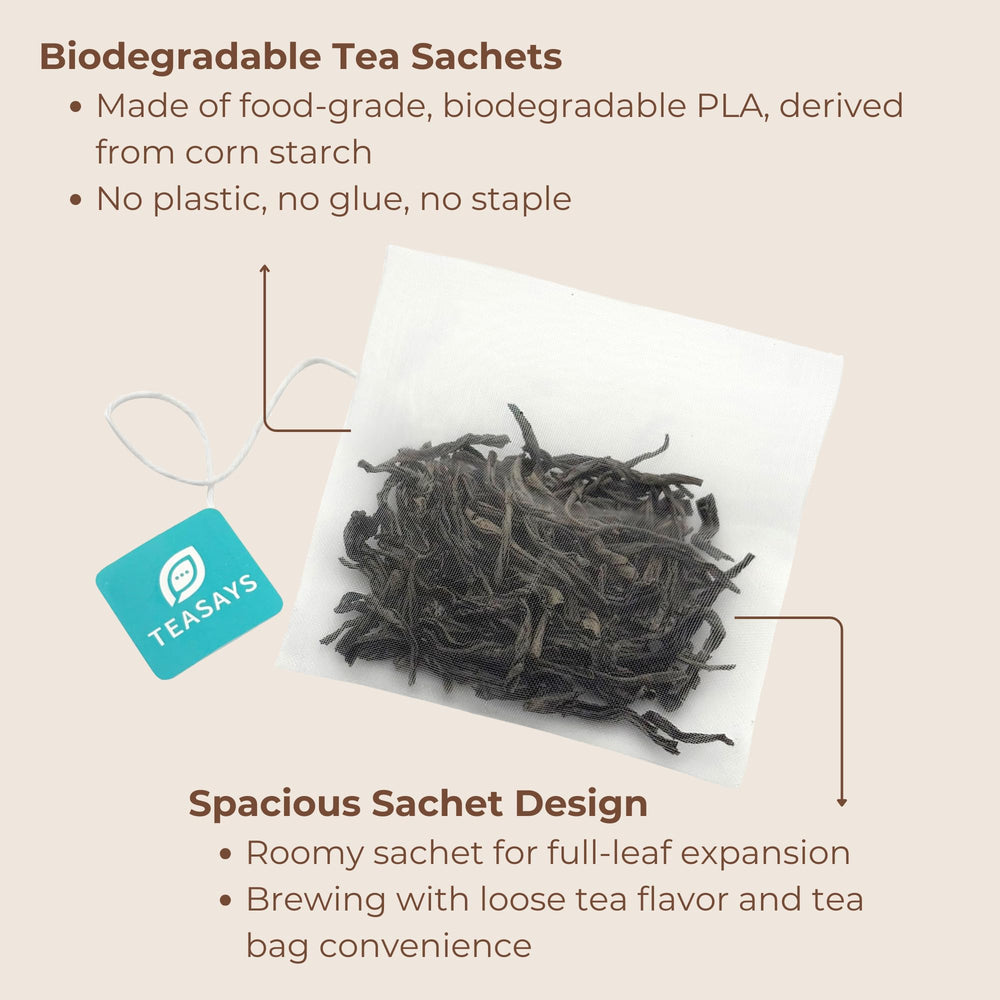TEASAYS elegant cup of tea creates a cozy romantic moment