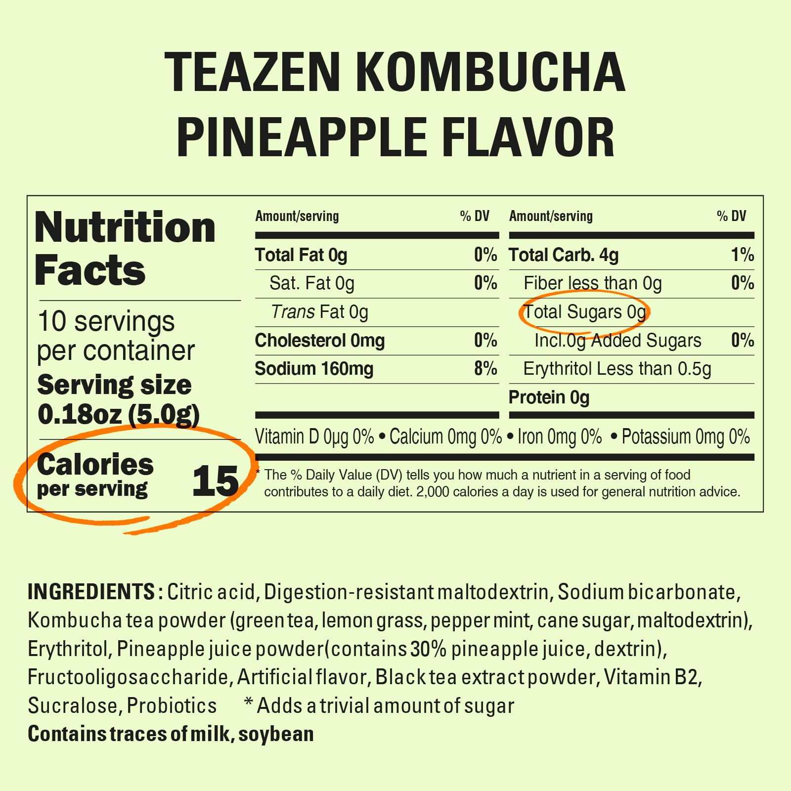 TEAZEN on-the-go packets dissolving rapidly in water for easy hydration