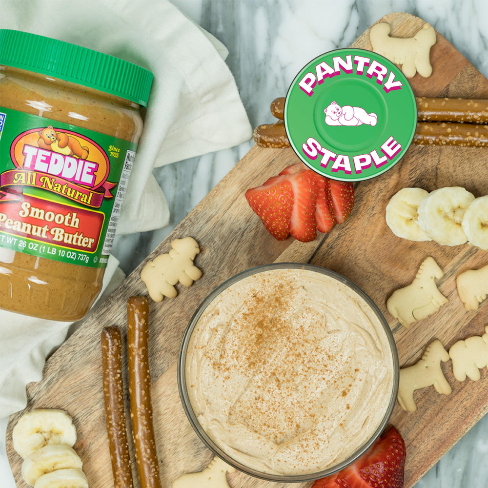 Teddie vegan-friendly option for plant-based snacks.