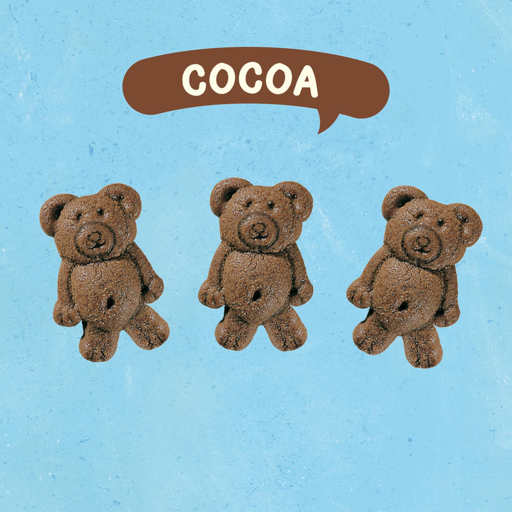 Teddy Grahams chocolate crackers serve as simple dessert ideas.