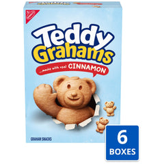 Teddy Grahams Cinnamon bear-shaped crackers for lunch boxes and dips.
