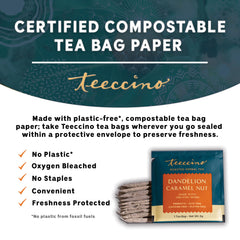 Illustration of dates, figs, dandelion and chicory in Teeccino blend