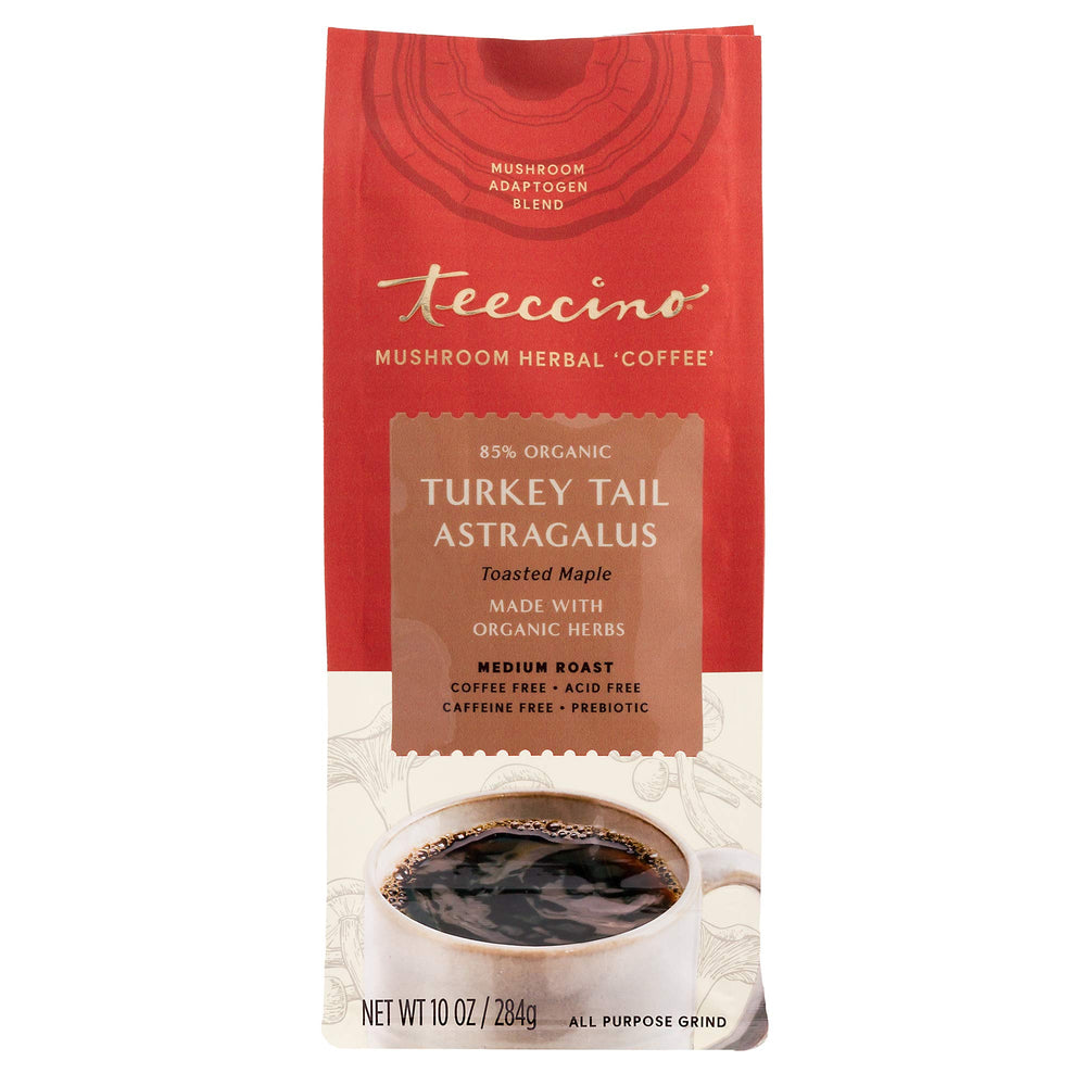 Teeccino product without mushroom flavor and artificial additives for clean ingredients
