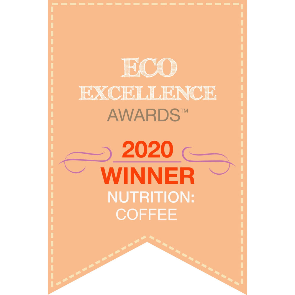 Teeccino Vanilla Nut Tea back-label highlights herb-rich, caffeine-free profile.