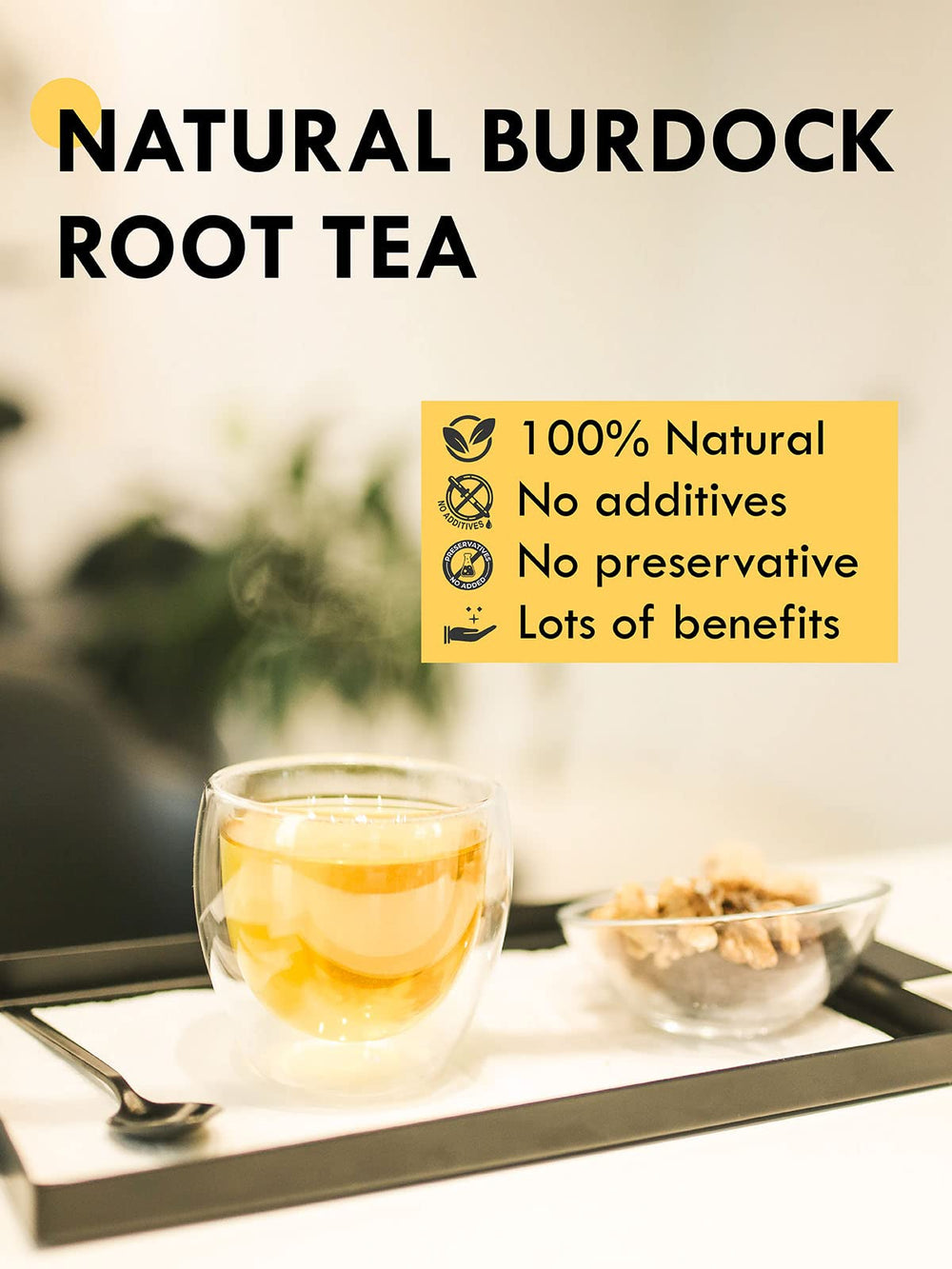 TeeLux burdock root aroma enhances your tea ritual with natural depth.