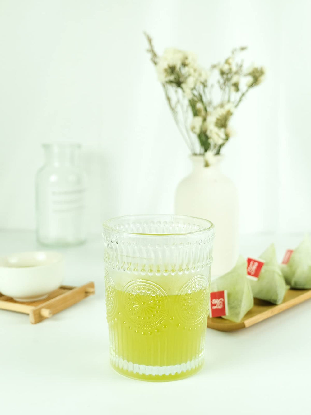 TeeLux Matcha Green Tea Bags – eco-friendly packaging for sustainable tea rituals