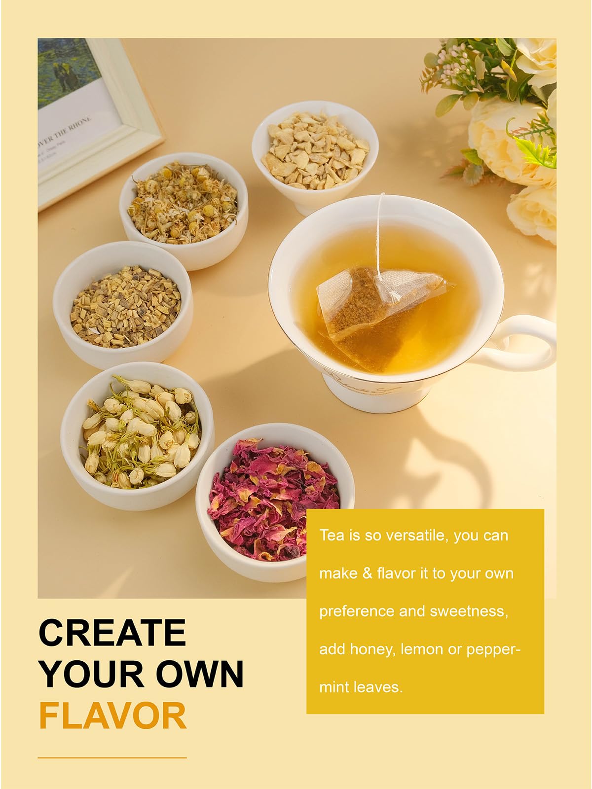 TeeLux Mullein Leaf Tea Bags biodegradable bags emphasize sustainability