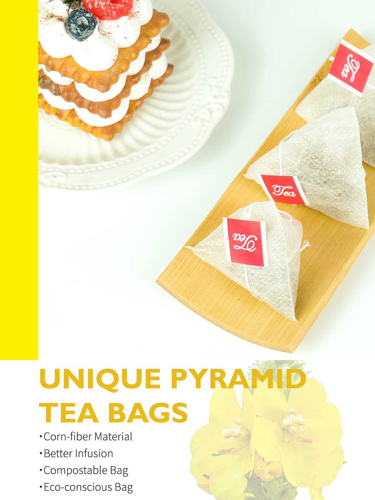 TeeLux Mullein Leaf Tea Bags steep steps guide simple brew