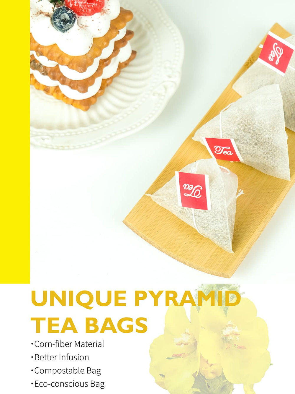 TeeLux Mullein Leaf Tea Bags steep steps guide simple brew