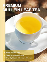 TeeLux Mullein Leaf Tea Bags leaf close-up reveals natural texture