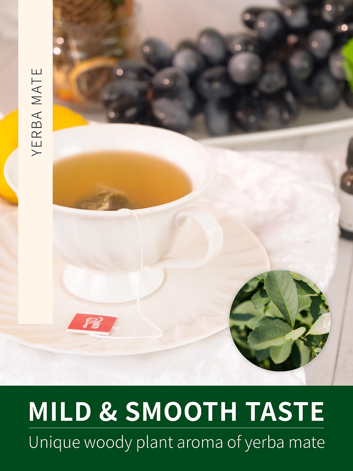 TeeLux pyramid tea bags brew easily to release balanced flavor in minutes