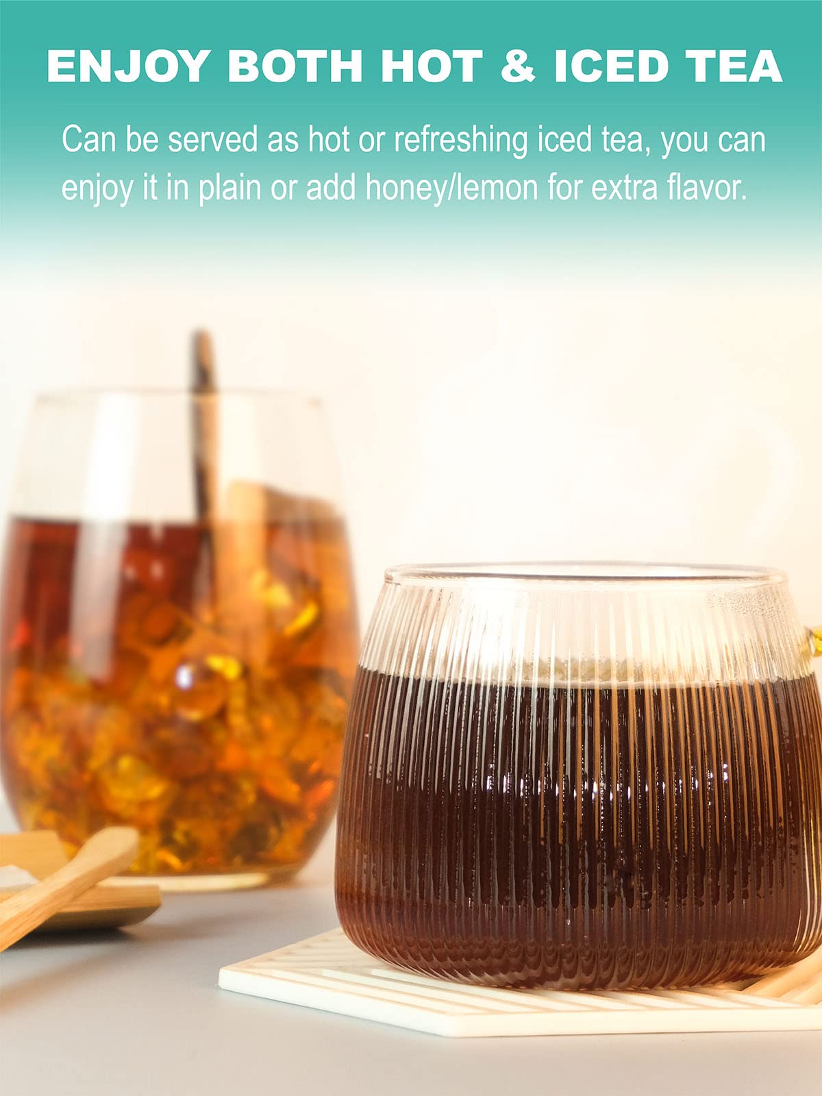 TeeLux dry blend in bowl highlights sun-dried quality and natural aroma