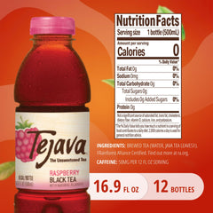 Tejava Raspberry Black Tea pack ready for gatherings and on the go