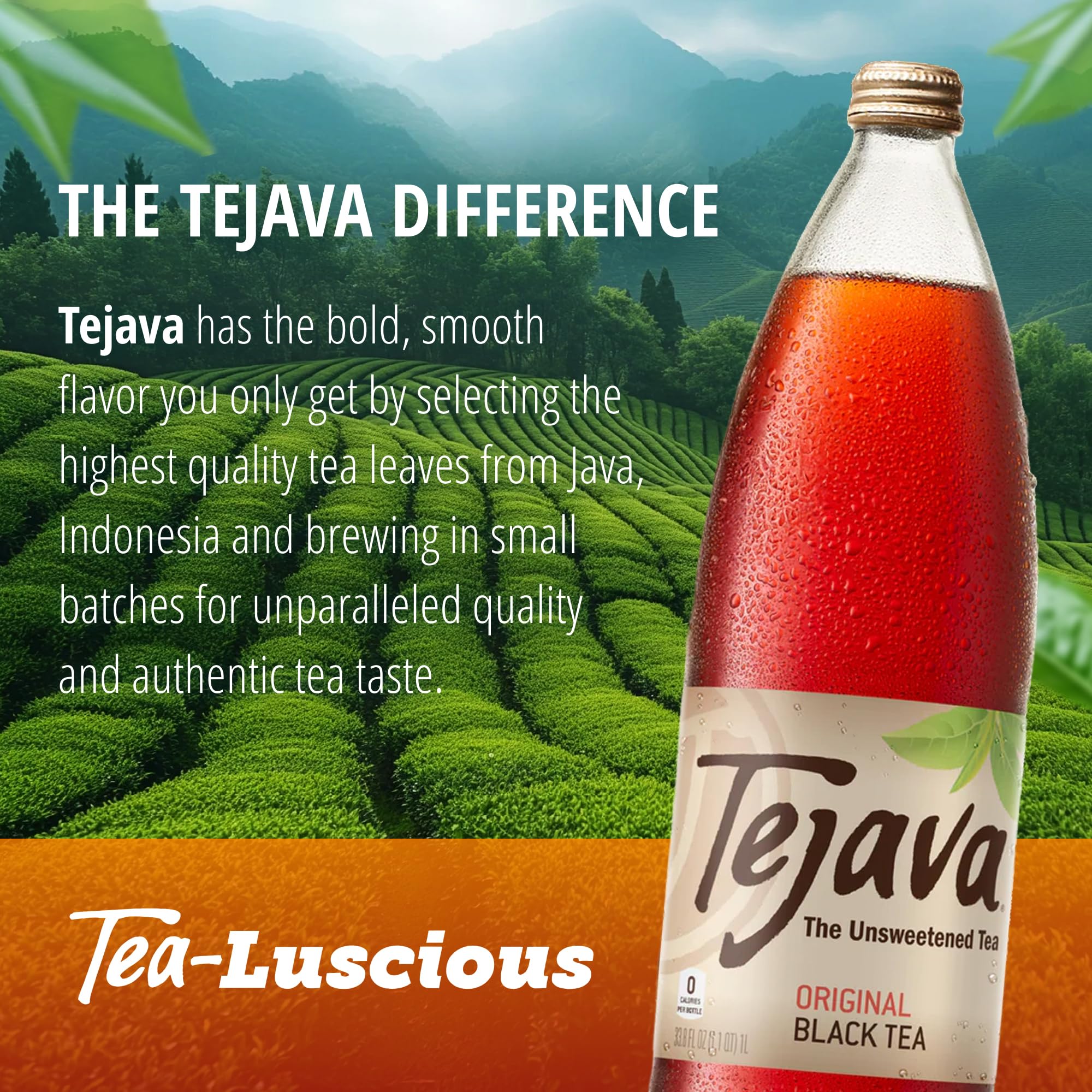 Tejava on-the-go bottle designed for travel hydration.