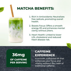Tenzo Tea organic matcha powder USDA-certified label emphasizing sustainable shade-grown farming.