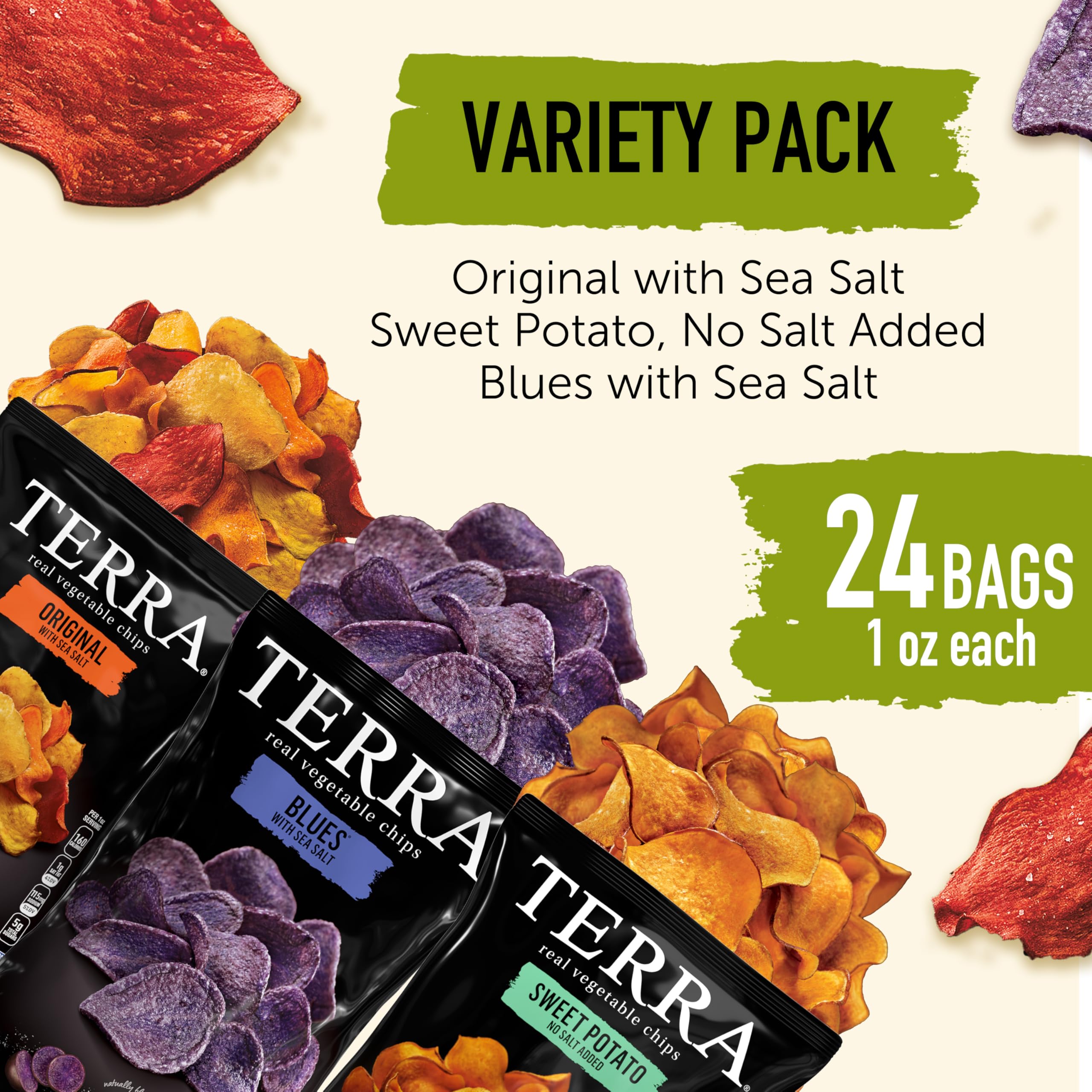 Terra Sweet Potato bag features batata blend for vibrant snacking