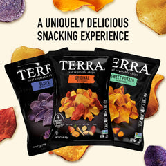 Terra Yucca Parsnip Taro blend close-up highlights real ingredients