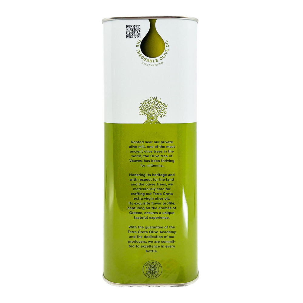 Terra Creta olive oil kitchen usage shows versatile finishing and cooking potential.