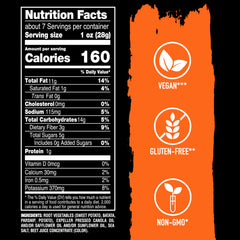 Terra vegetable chips closeup highlights vibrant vegetables and artisanal crunch.