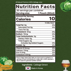 Terrapick natural cabbage juice for digestion and alkalinity on the go