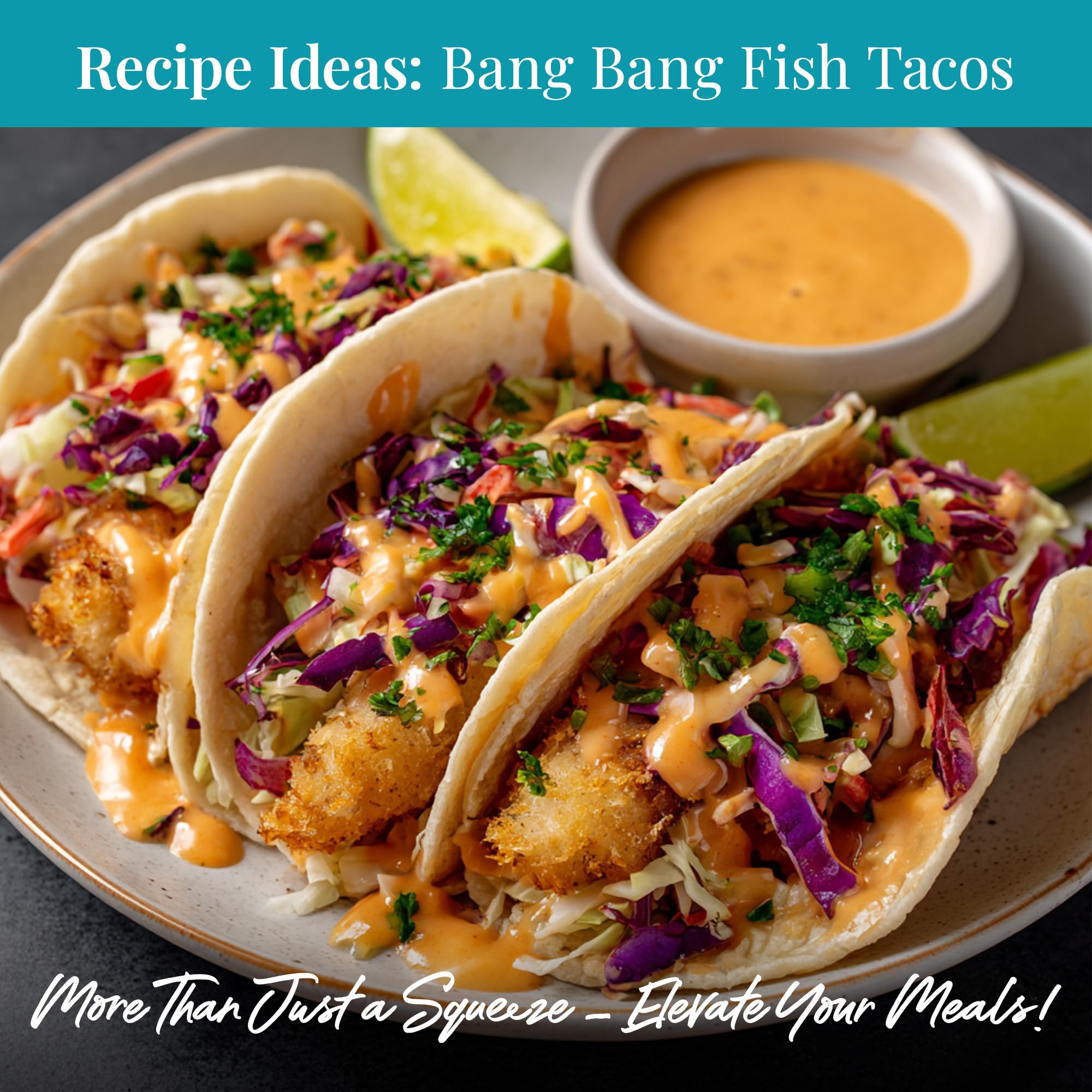 Terrapin Ridge Bang Bang Sauce labeled gluten-free and keto-friendly ingredients