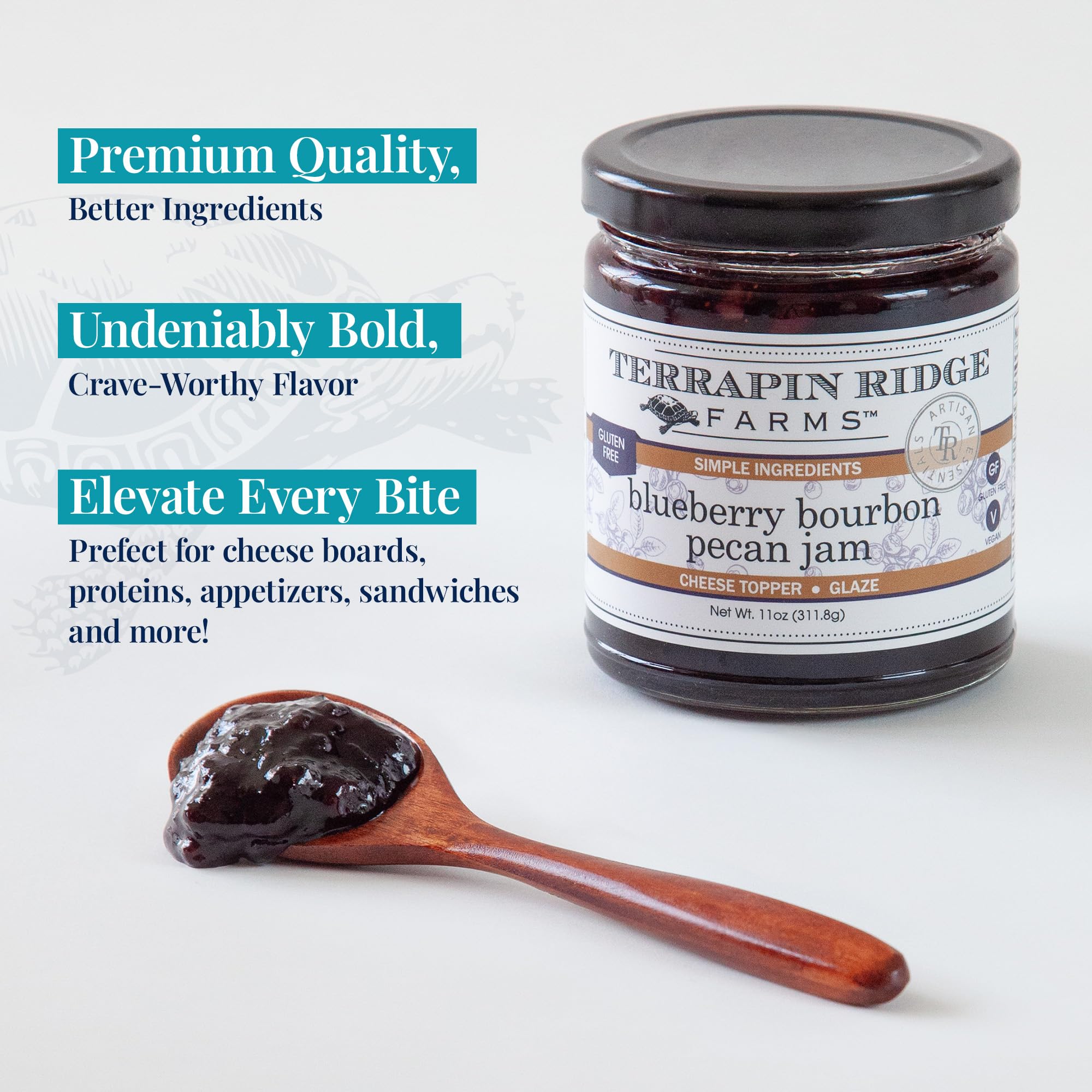 Terrapin Ridge Blueberry Raisin Jam pour ideal glaze for meats
