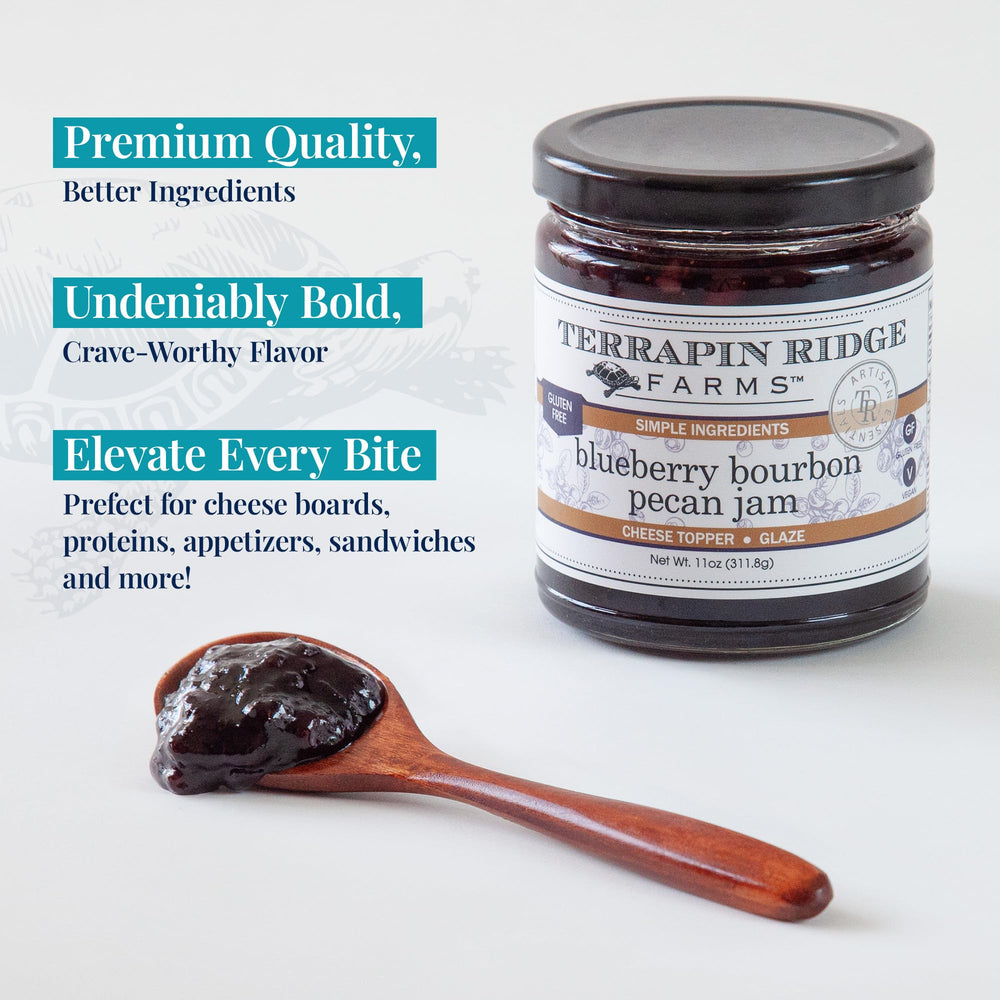 Terrapin Ridge Blueberry Raisin Jam pour ideal glaze for meats