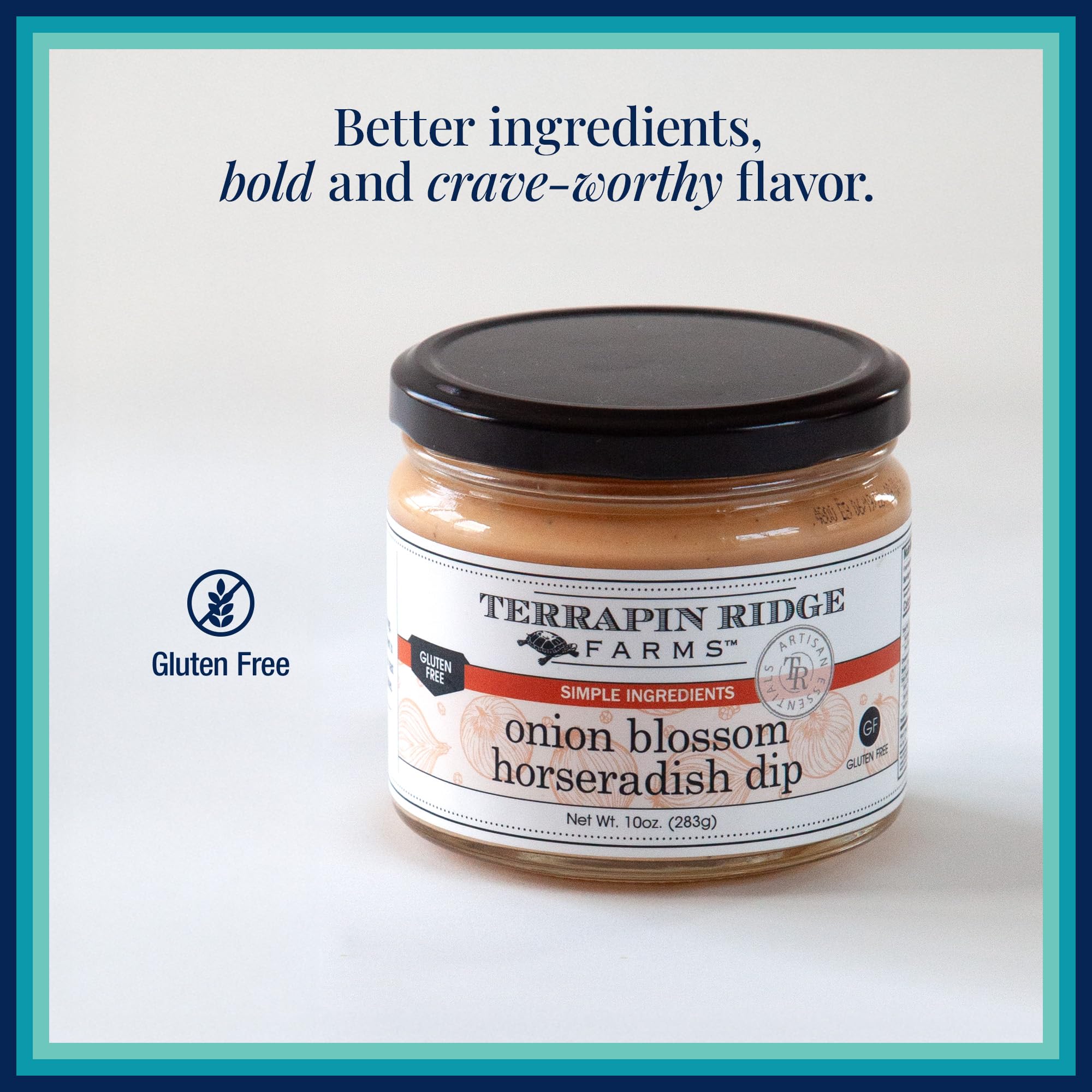 Terrapin Ridge onion rings pair beautifully with this bold dip.