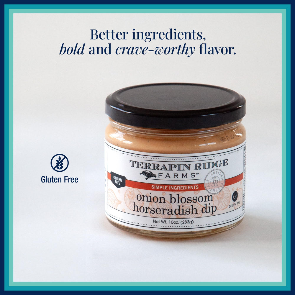 Terrapin Ridge onion rings pair beautifully with this bold dip.