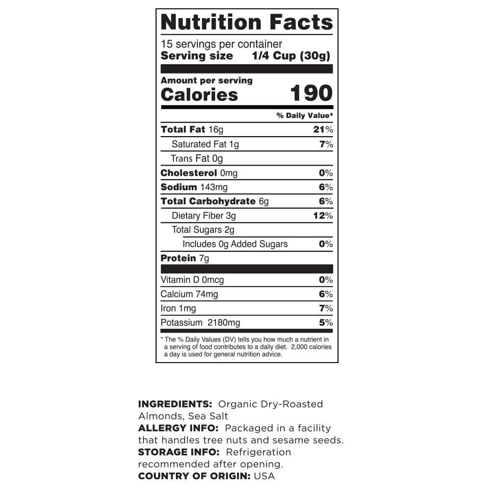 Terrasoul almonds on-the-go snack bag demonstrates convenient, wholesome fuel for busy days.