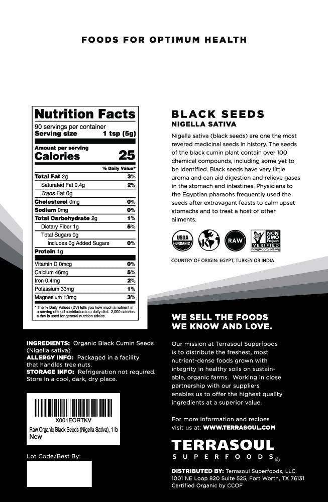 Terrasoul Black Cumin Seeds in hand, ideal for grinding into fresh spice blends.