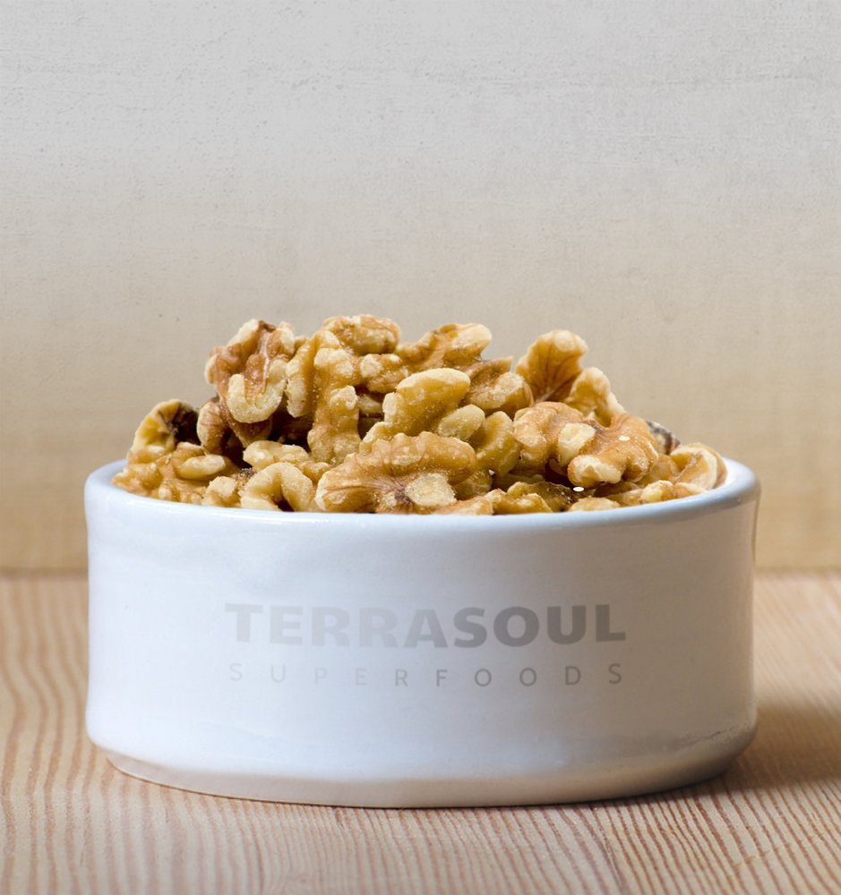 Terrasoul Chandler walnuts, premium flavor for salads and toppings.
