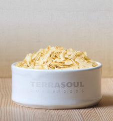 Terrasoul Coconut Chips serving bowl, great atop yogurt or salads.