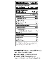 Terrasoul Superfoods coconut flakes close-up texture for flavorful recipes