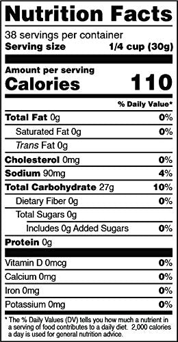 Terrasoul tapioca flour label shows gluten-free certification