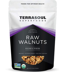 Terrasoul Walnuts Chandler light halves, premium flavor for snacking