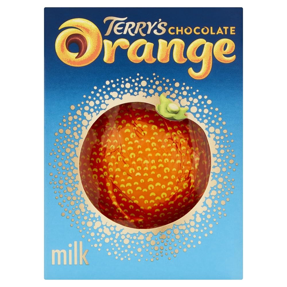 Terry's Chocolate Orange whole oval 145g—perfect for sharing at celebrations.