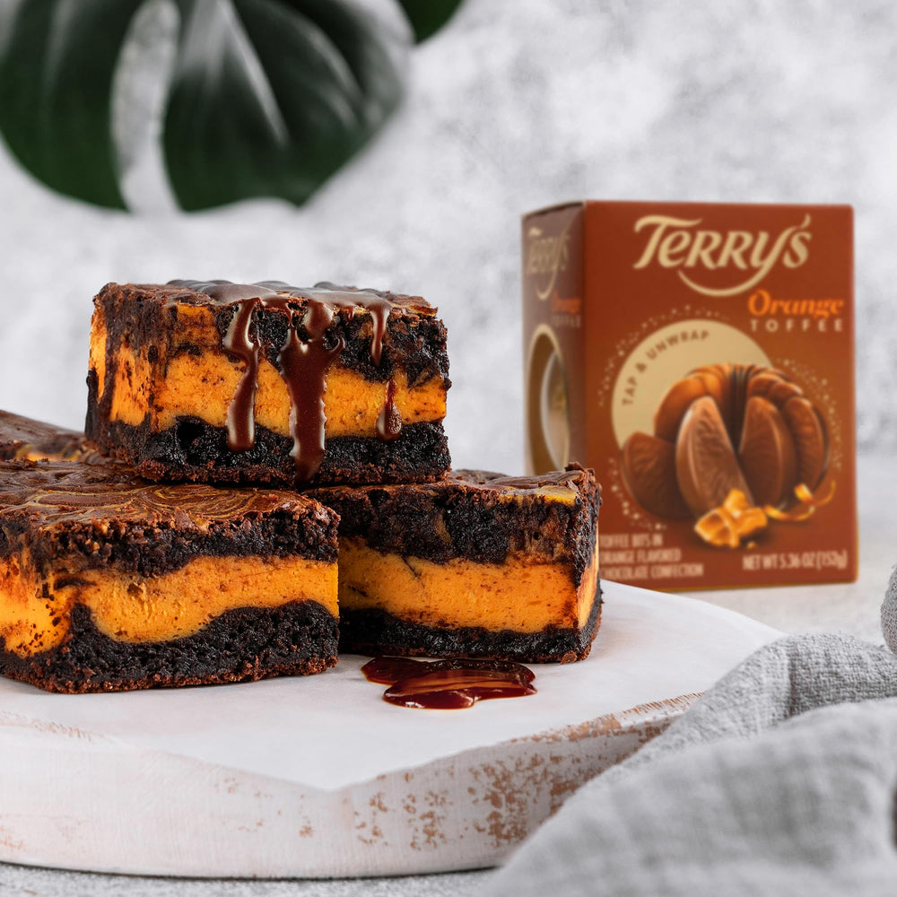Gift-ready Terry's chocolate orange balls with elegant packaging