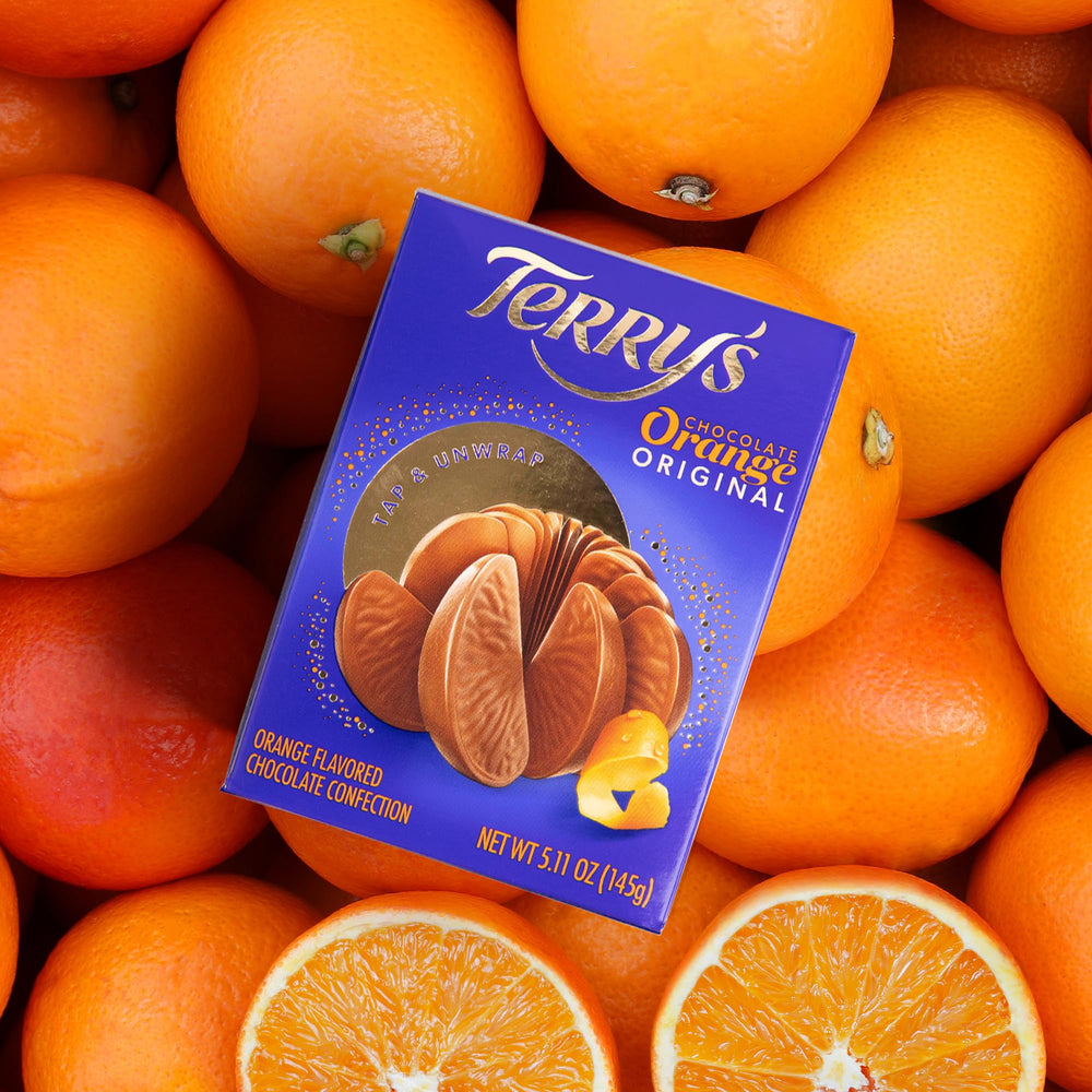 Gift-ready Terry's Milk Chocolate Orange pack for celebrations