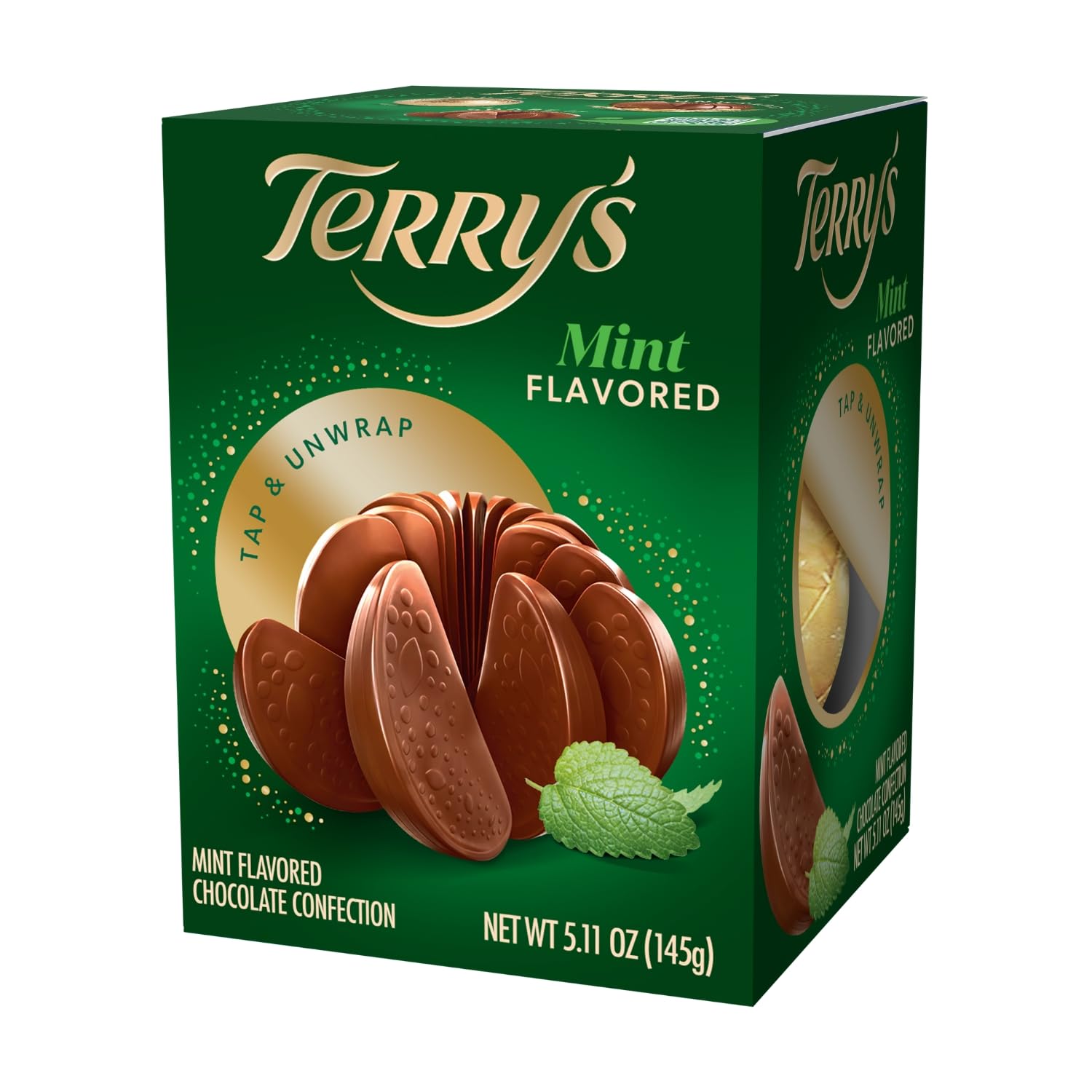 Terrys Mint Milk Chocolate Orange party favor for gatherings.