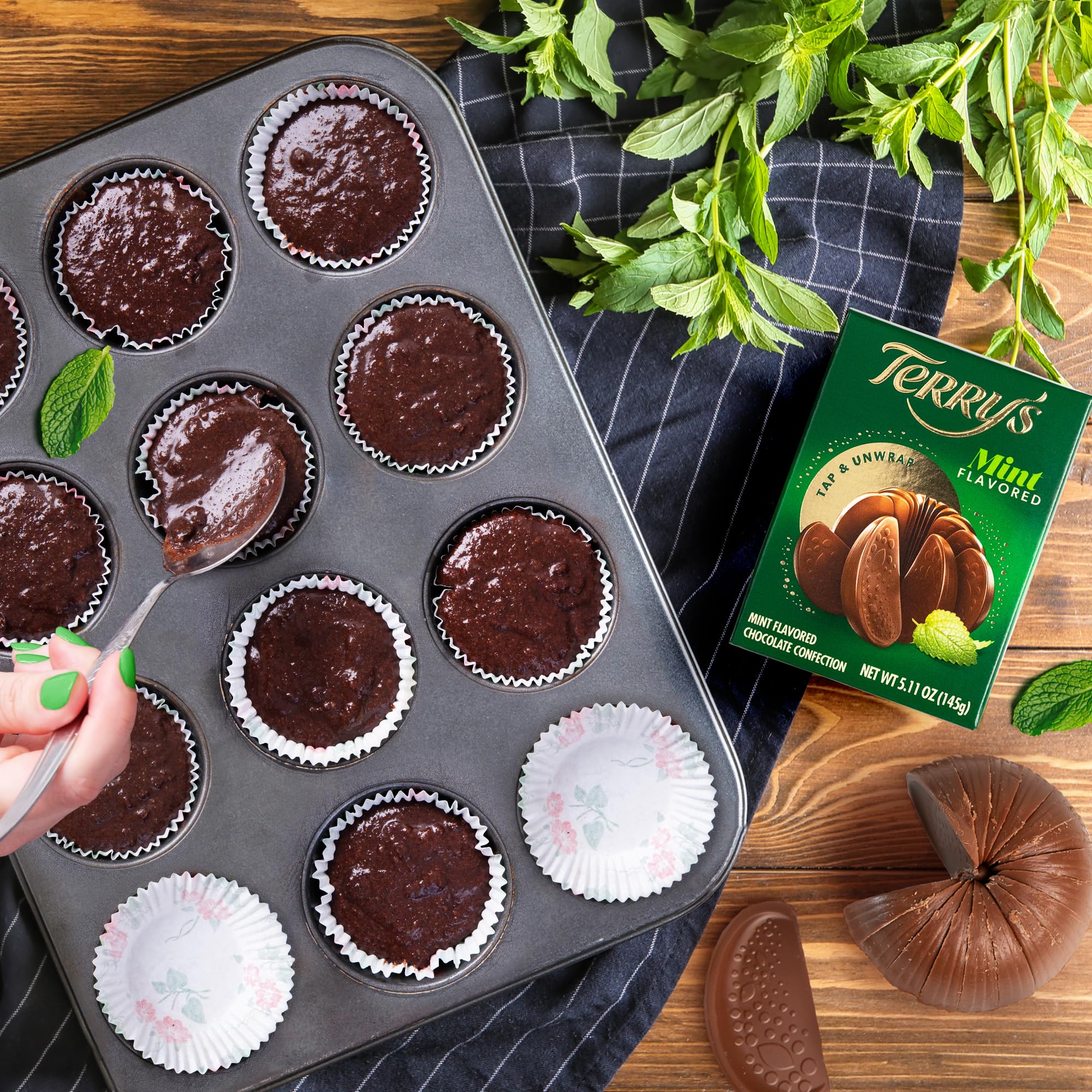 Terrys Mint Milk Chocolate Orange stocking stuffer for cheerful mornings.