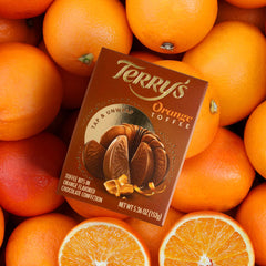 Two 5.11 oz Terry's chocolate orange balls in a dual-pack