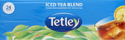 Tetley natural flavonoids note highlights wholesome beverage potential.