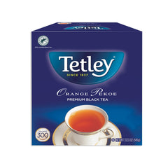 Tetley Orange Pekoe tea bags offer a fragrant, citrus-forward cup ideal for your daily ritual.