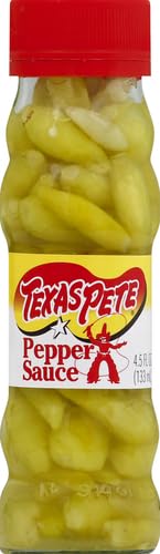 Texas Pete Green Pepper Sauce over vegetables for a zesty finish.